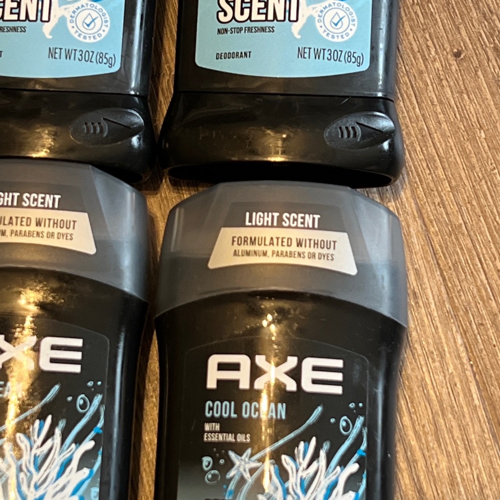 6 AXE Cool Ocean with Essential Oils Deodorant 48H Fresh 3 oz each New Dad - Picture 3 of 5